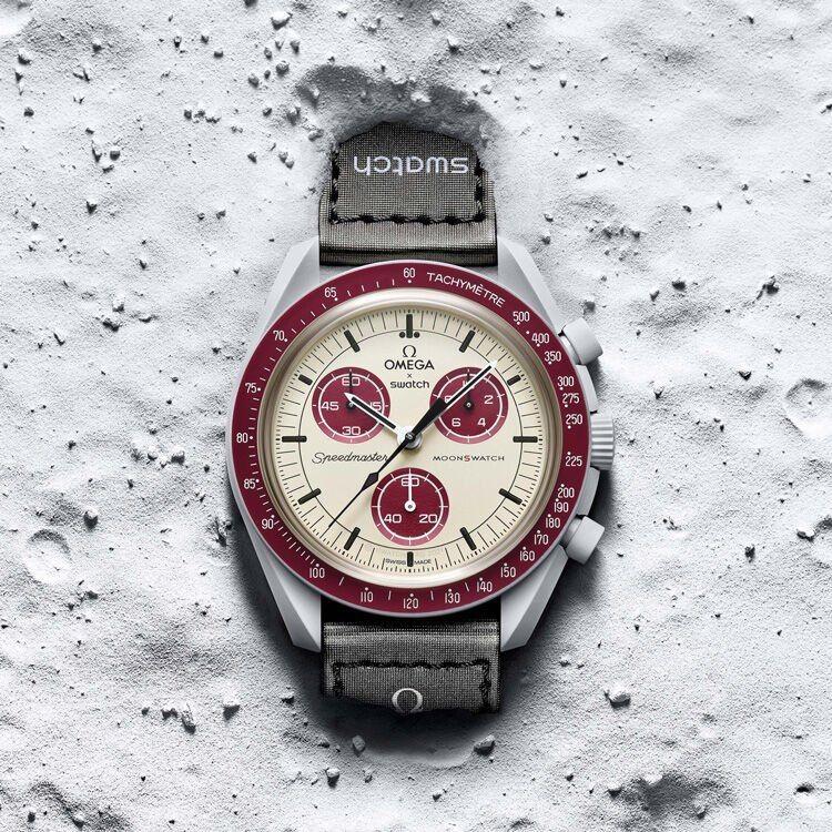 Omega Swatch Moonswatch Mission To Pluto New in Box Fesyen