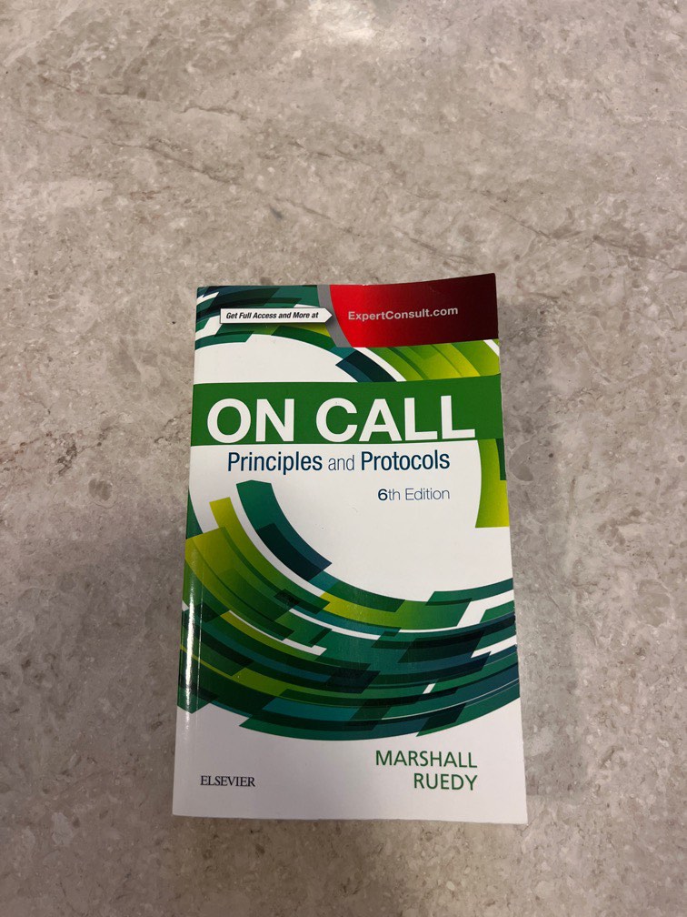 ON CALL principles and protocol medical textbook, Hobbies & Toys, Books & Magazines, Textbooks