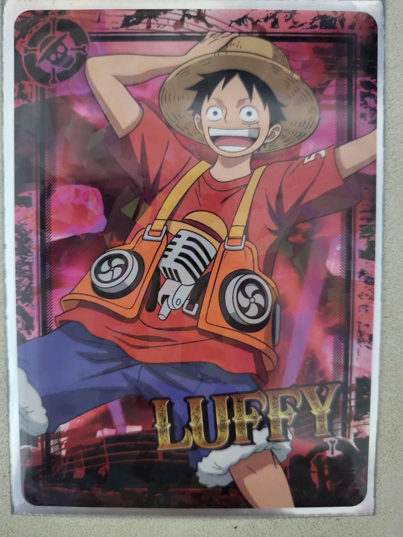 ONE PIECE FILM RED Luffy SR Collectible Card, Hobbies & Toys ...