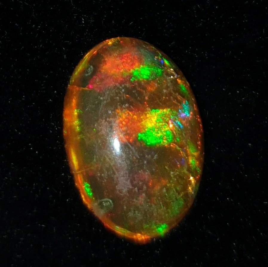 Opal Fire Opal 6.80 CT. Authenticity Guaranteed SCARCE
