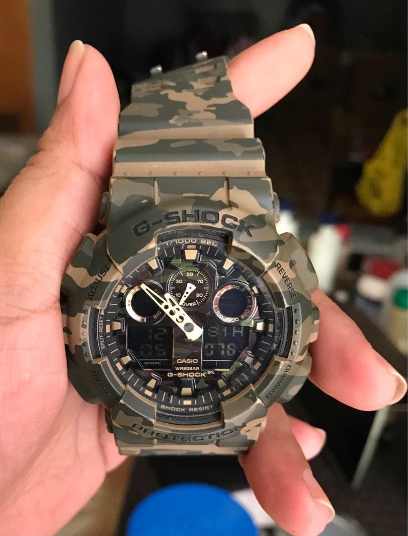 Camouflage g shock cheap price