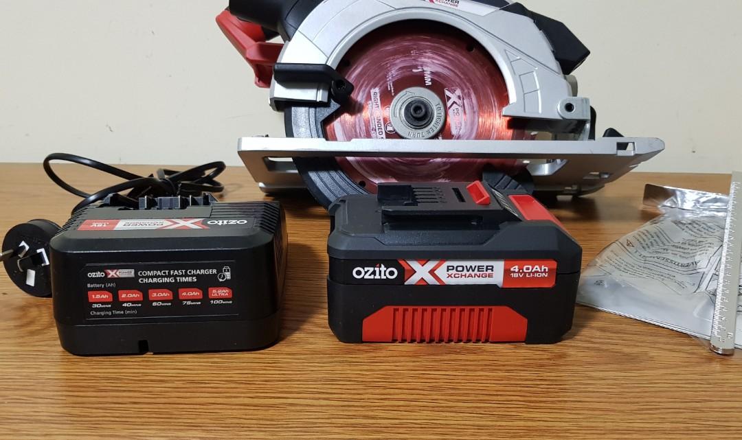 Ozito brushless circular 2025 saw