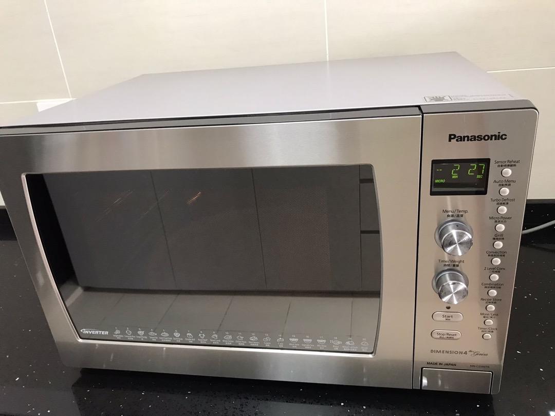 Panasonic 42L Inverter Convection Grill Microwave Oven NN CD997S [MADE