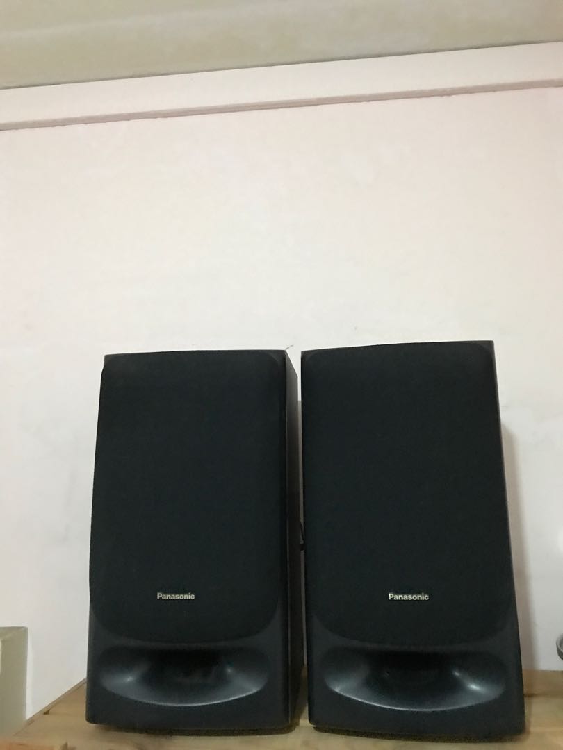 Panasonic bass reflex 3 way speakers, Audio, Soundbars, Speakers