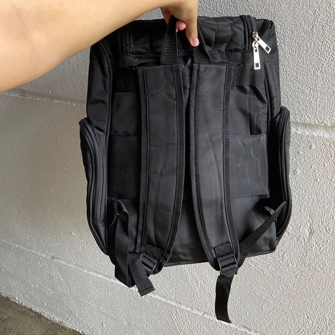 SALE Personal Preloved Black Carter s Diaper Backpack Babies Kids Bathing Changing Changing Mats Accessories on Carousell