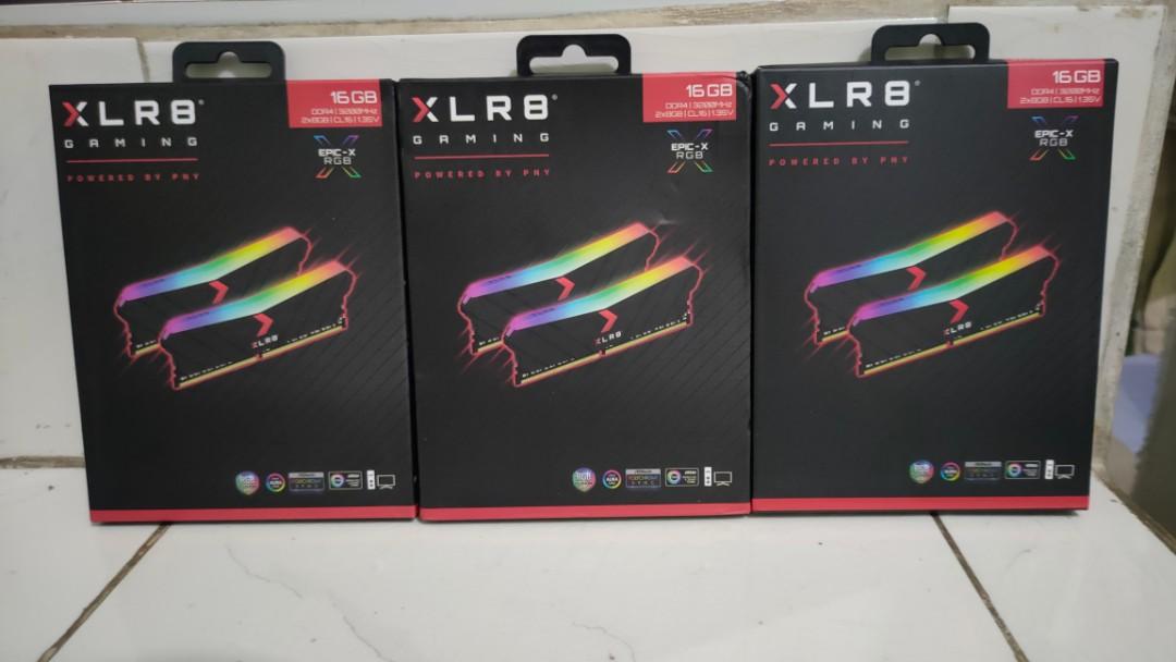 PNY 2x8gb RGB RAM 3200mhz, Computers & Tech, Parts & Accessories ...