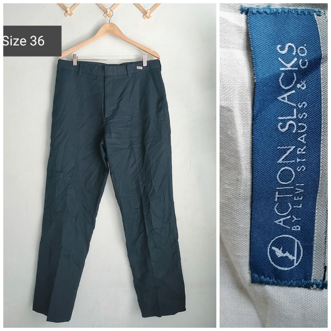 Levi strauss action slacks sale