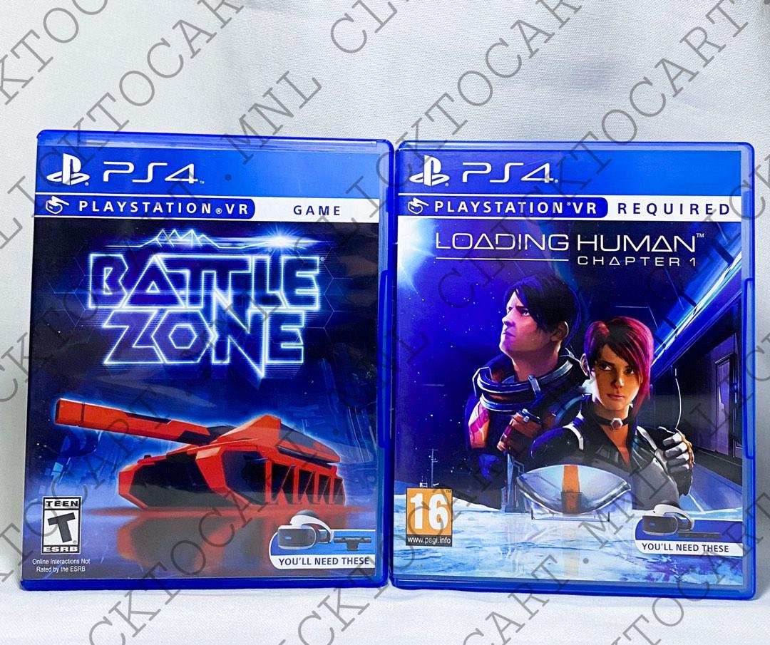 PS4 VR Battle Zone & Loading Human SET (Category: PlayStation) located in Manila. Submitted by _clicktocartmnl (Listing ID 1183916652, Image 1). Description: READ THE PRODUCT DETAILS BELOW FOR FEWER QUESTIONS _____________________________________ 👾👾PRODUCT DETAILS 👾👾 🟥USED 🟥Needs a VR setup to have the full experience 🟥 🟥Both disc were taken good care of FAQs / TERMS & CONDITIONS LOC: Manila Payment First basis MOD : (Same Day)via Lala mo