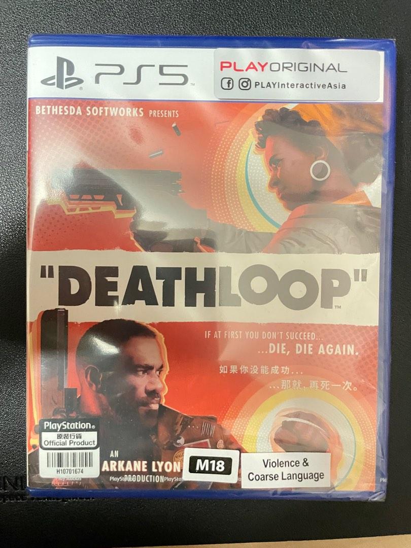 PS5 Deathloop (Category: PlayStation) located in Singapore. Submitted by _eightbit (Listing ID 1183941722, Image 1). Description: - New and still wrapped in plastic - Open to trade with elden ring game.