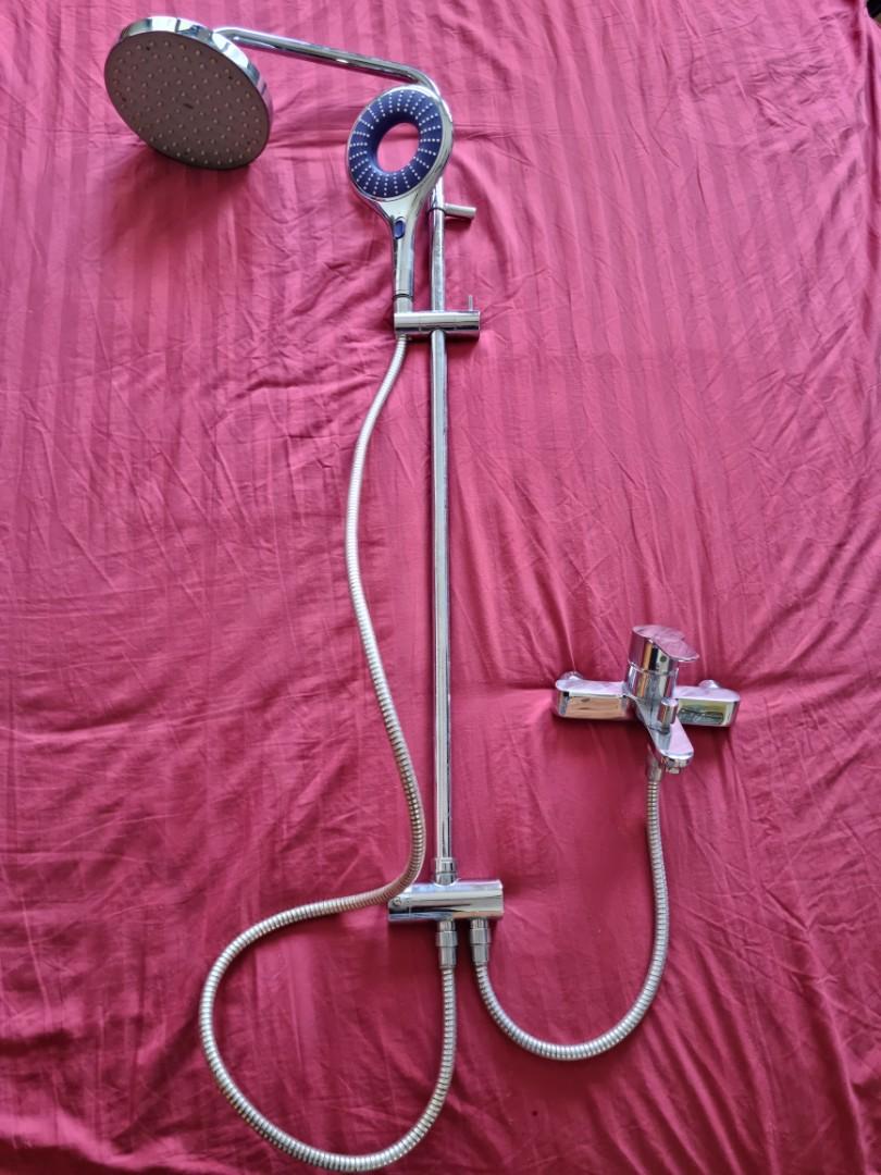 Rainshower with Mixer GROHE, Furniture & Home Living, Bathroom