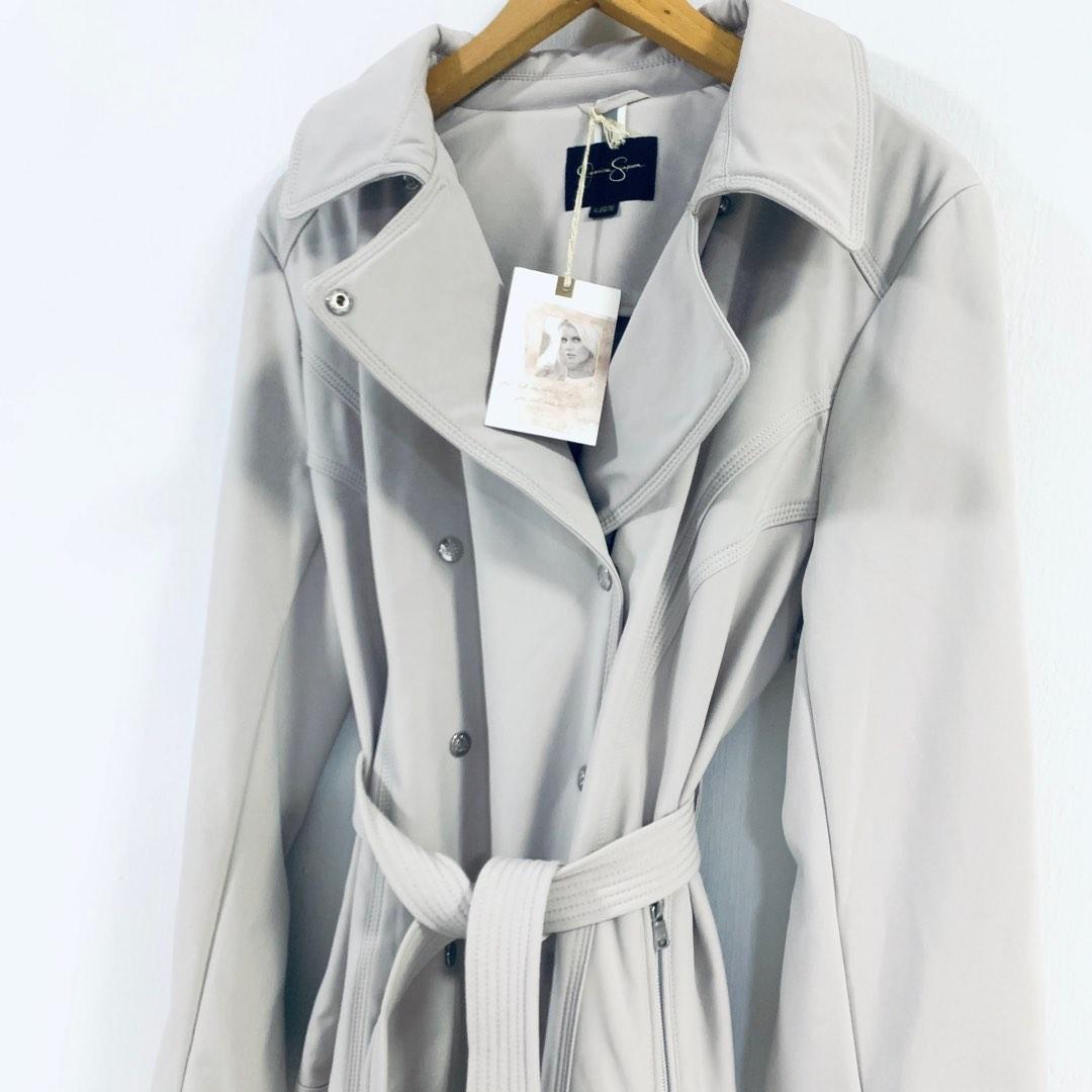 Jessica simpson grey coat 2025