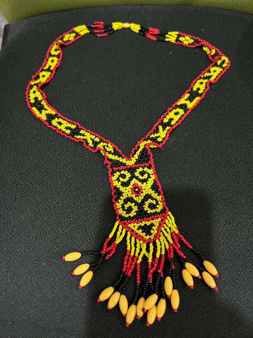Seed Bead Necklace, Native Amerian Beadwork, Huichol Necklace, Mexican Seed  Bead Jewelry, Southwestern Medallion, Hippie Necklace, Authentic - Etsy | Beaded  necklace, Seed bead necklace, Beaded earrings tutorials