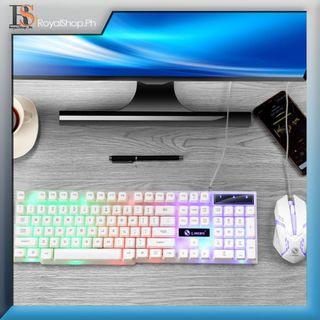 Second hand keyboard USB keyboard Game mouse and keyboard Floating key design Keyboard & Mouse Set