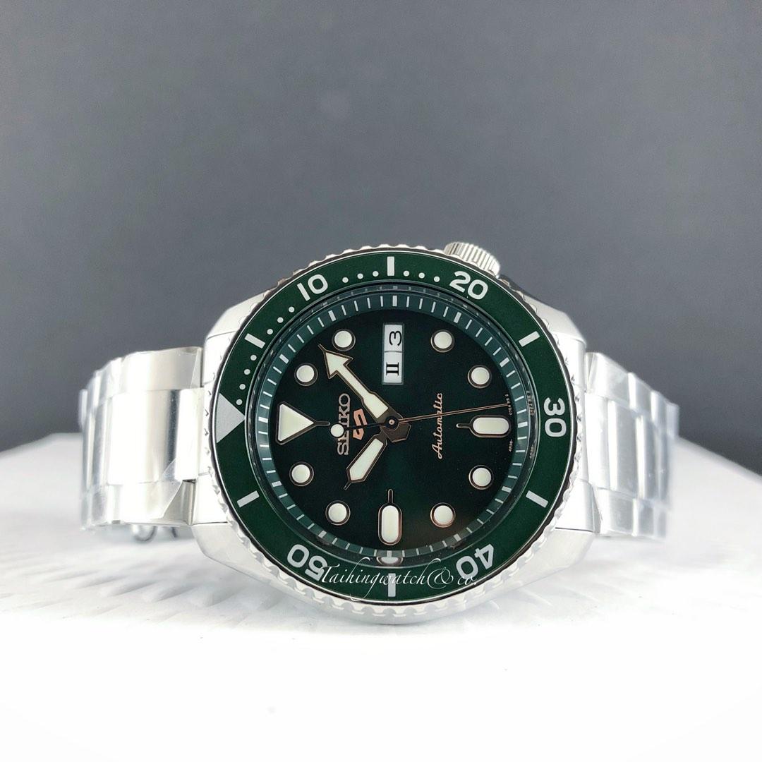 Seiko 5 superman green dial Sprd63K1 Men s Fashion Watches
