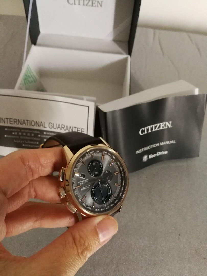 Seiko unisex solar watch (adjusted time & calendar), Men's Fashion