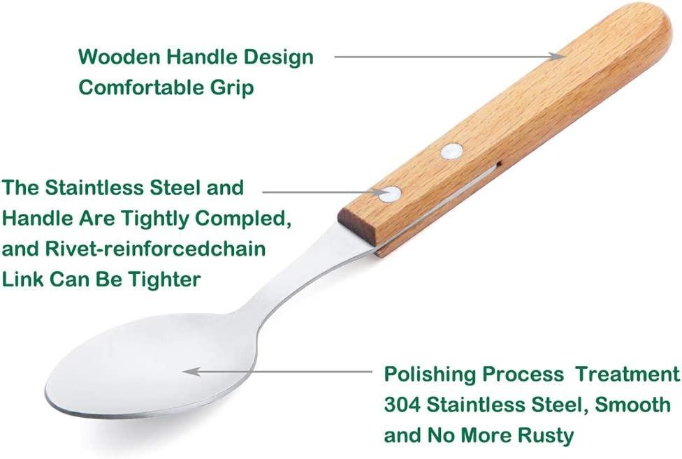 [sg stock] 4 Piece Flatware Set Stainless Steel Cutlery Silverware