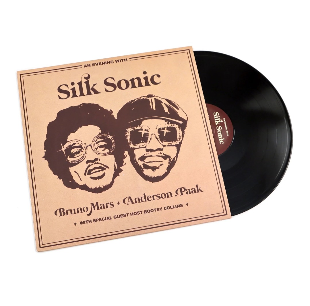 Silk Sonic An Evening With Silk Sonic Lp Hobbies And Toys Music And Media Vinyls On Carousell 