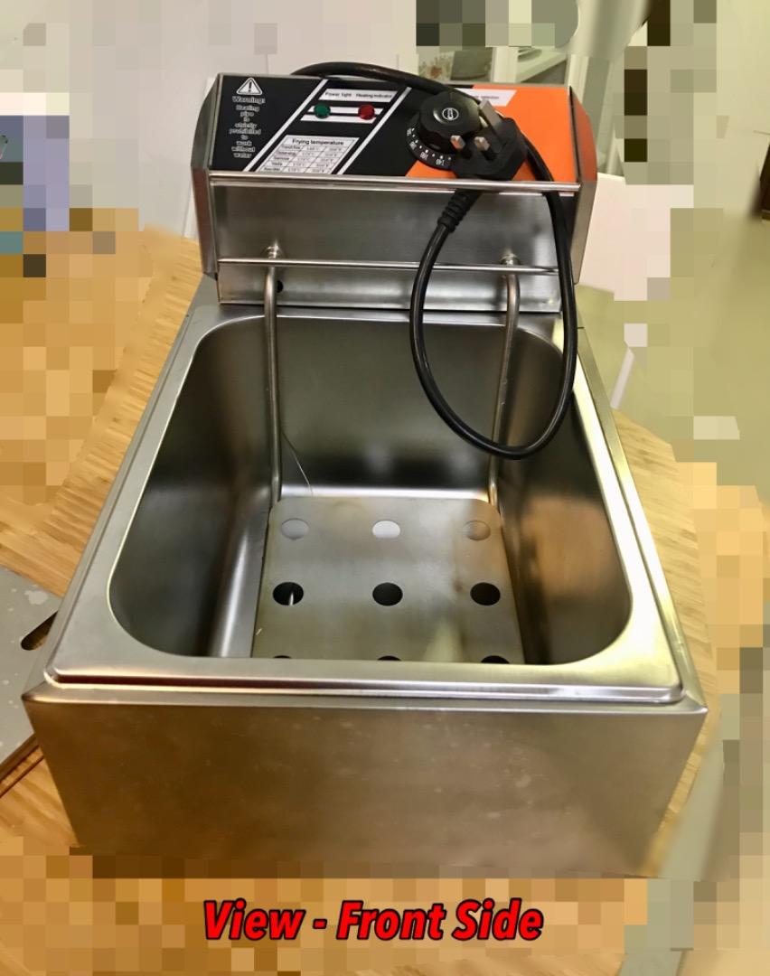 Single Tank Electric Deep Fryer 6L, TV & Home Appliances, Kitchen