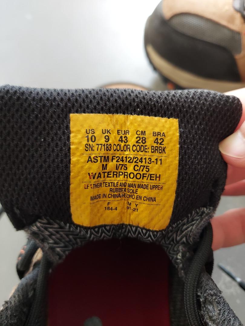 Skechers Composite Toe Safety Shoe 77183 Size US 10 Free Items