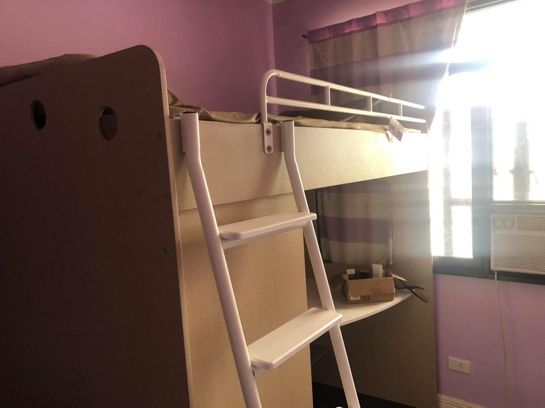 Slightly Used Loft Bed, Furniture & Home Living, Furniture, Bed Frames