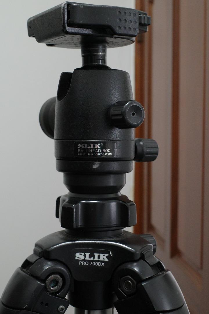 Slik Pro 700DX tripod and Slik 800 Ballhead, Photography, Photography