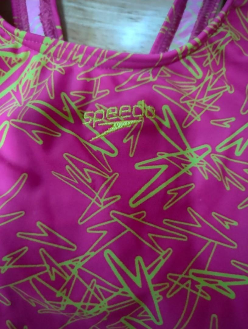 Speedo Girls Swimsuit Swimwear, Babies & Kids, Babies & Kids Fashion on