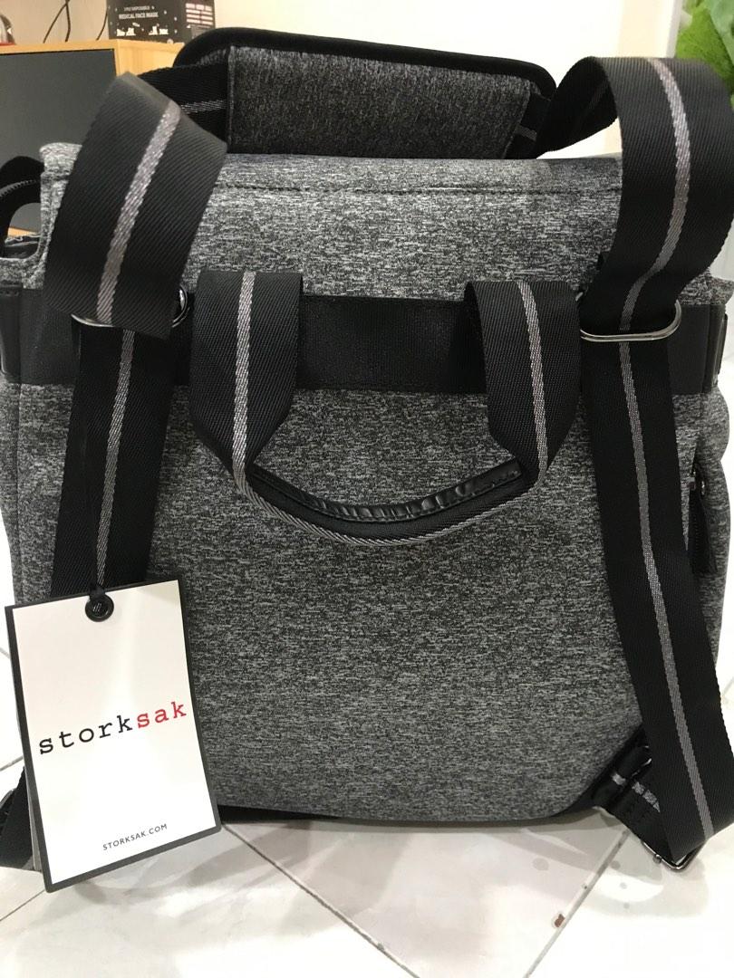 Storksak St James Scuba Grey, Babies & Kids, Going Out, Diaper Bags &  Wetbags on Carousell