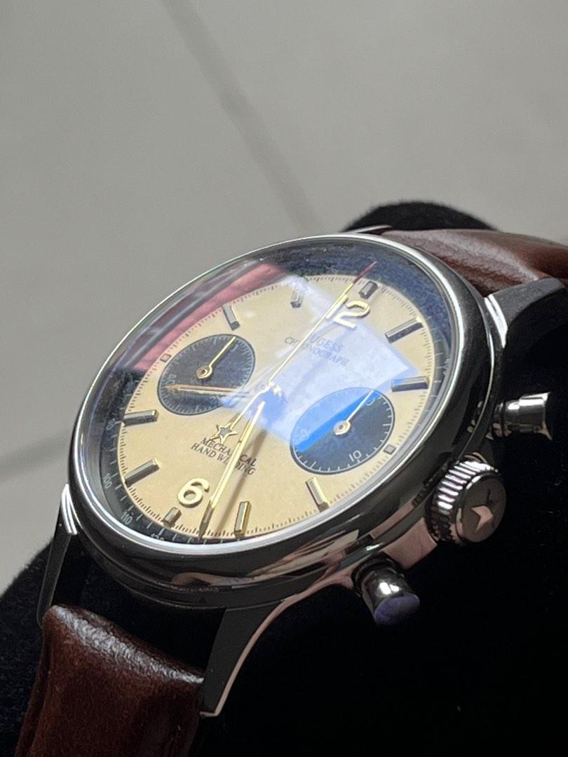 Sugess Chronograph mechanical watch, Luxury, Watches on Carousell