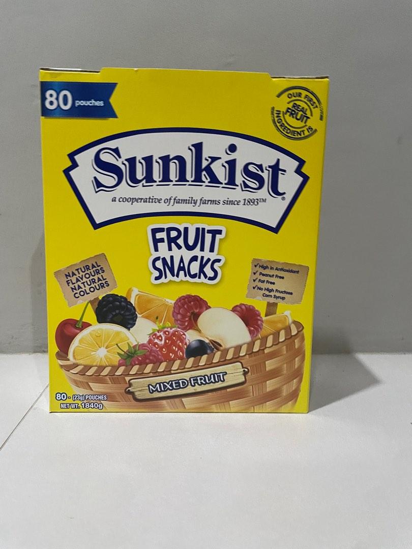 Sunkist Fruit Snacks, Food & Drinks, Other Food & Drinks on Carousell