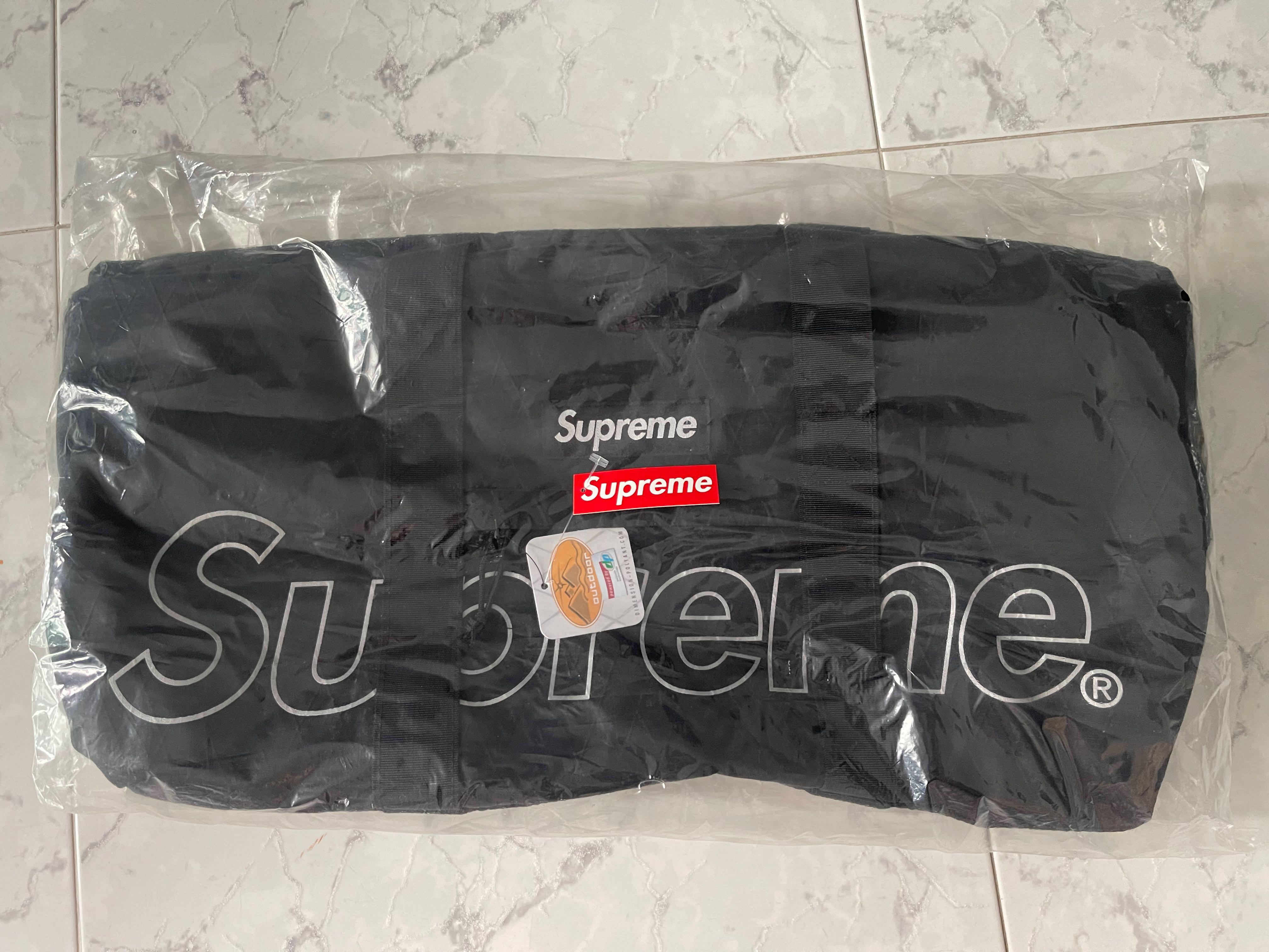 Supreme Duffle Bag (FW18) Black, Luxury, Bags & Wallets on Carousell