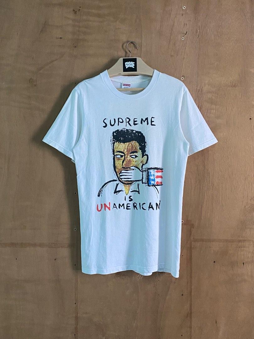 Supreme unamerican hotsell tee