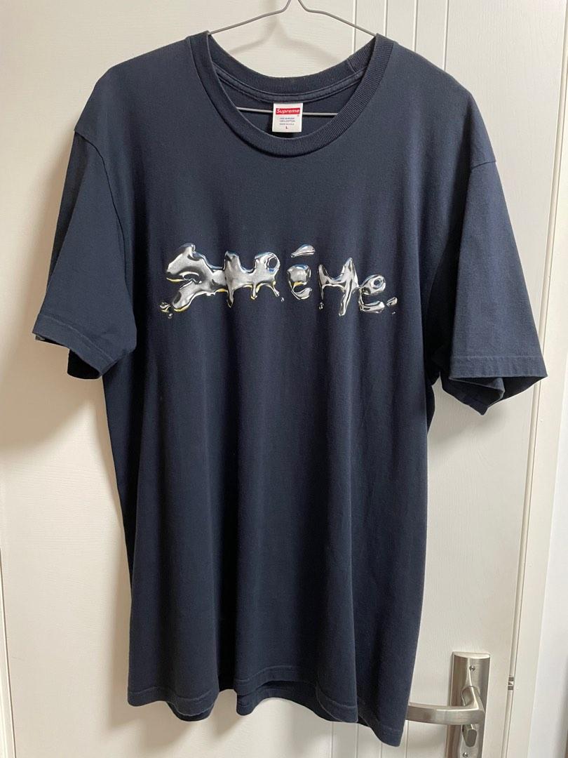 Supreme liquid tee, 男裝, 上身及套裝, T-shirt、恤衫、有領衫- Carousell