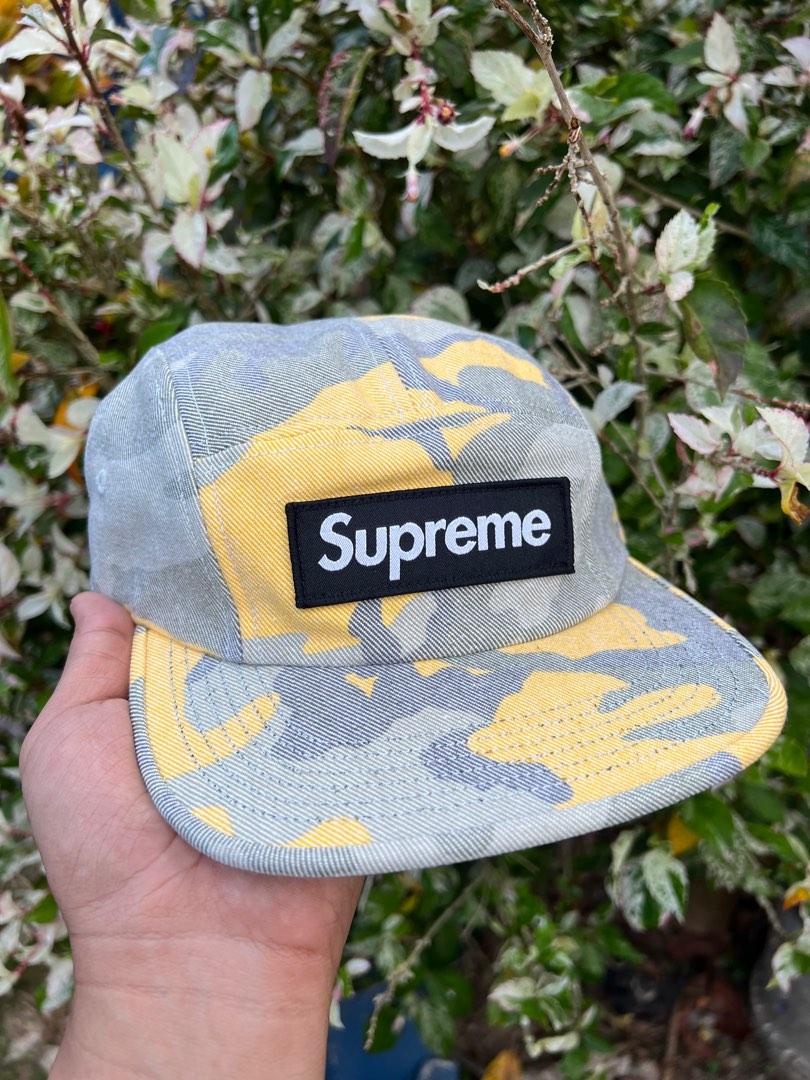 Supreme Washed Out Camo Camp Cap ORIGINAL NEW SS19