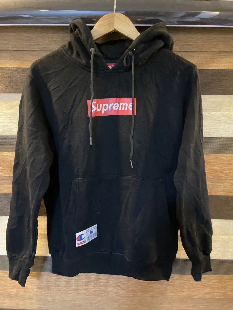 Supreme champion hoodie clearance original