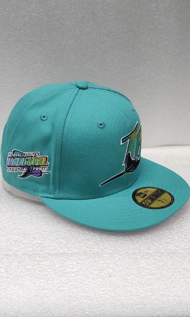 New Era Tampa Bay Rays Inaugural Season 1998 Color Flash Edition 59Fifty  Fitted Cap