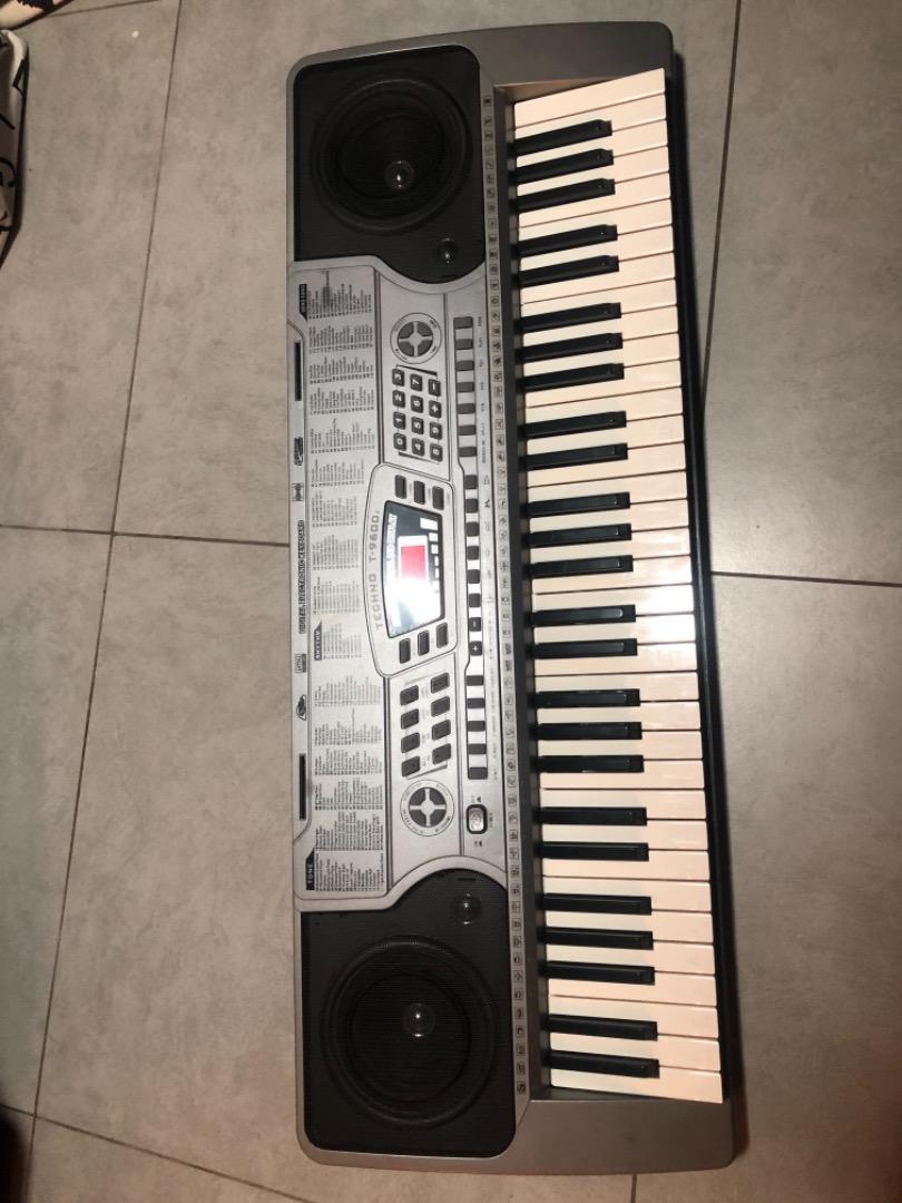 TECHNO Electric Keyboard, Hobbies & Toys, Music & Media, Musical ...