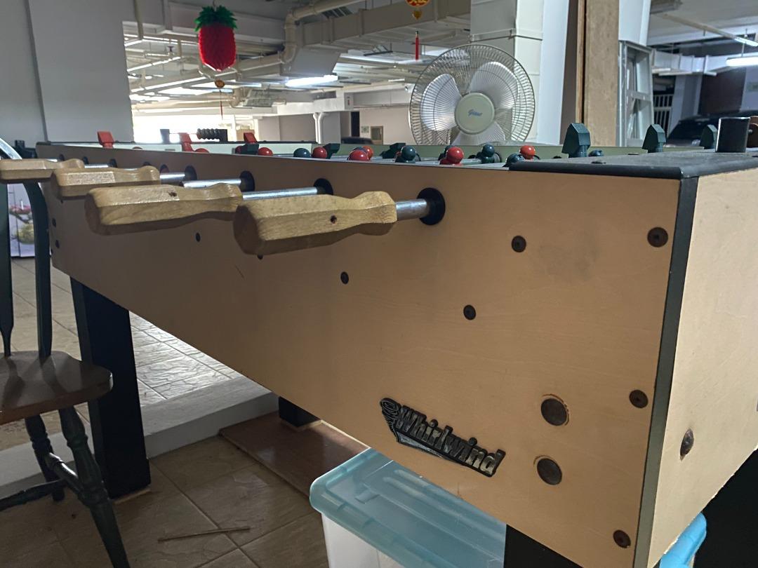 TORNADO WHIRLWIND FOOSBALL TABLE, Hobbies & Toys, Toys & Games on Carousell