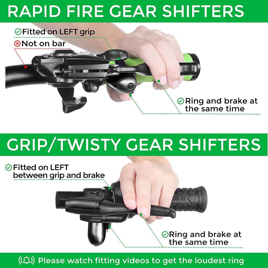 Trigger Bell Best Bicycle Bell (Triggerbell), Sports Equipment