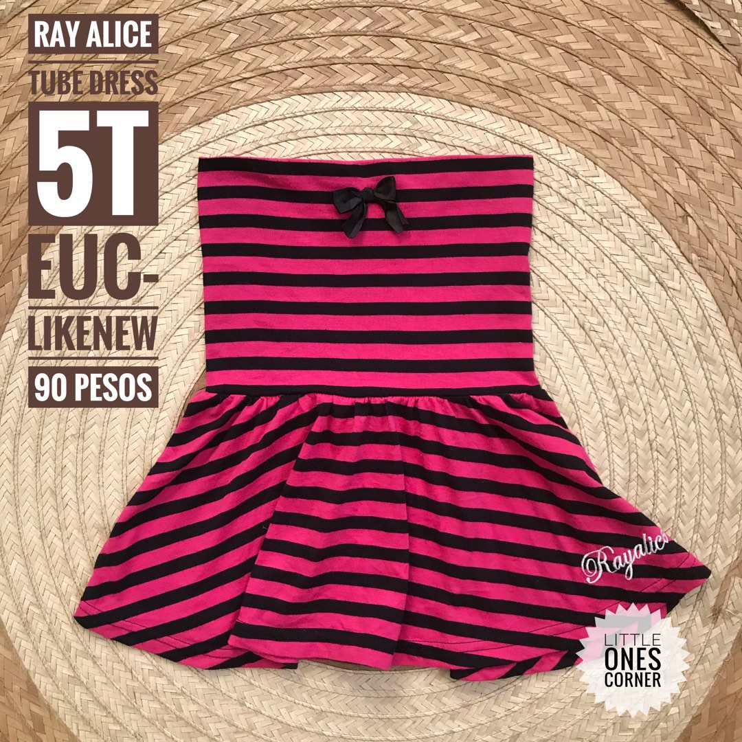 Tube dress for 5 year old girl, Babies & Kids, Babies & Kids Fashion on