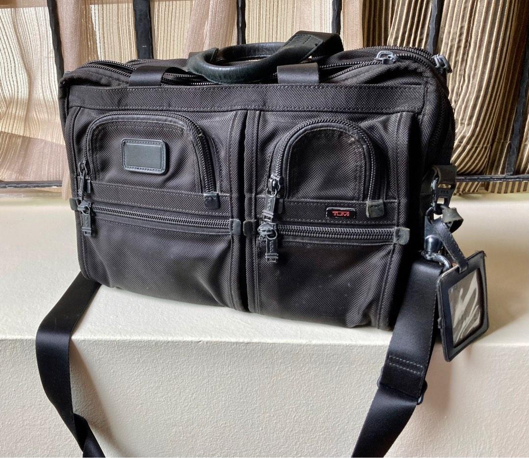 Tumi Alpha laptop bag large, Men's Fashion, Bags, Briefcases on Carousell