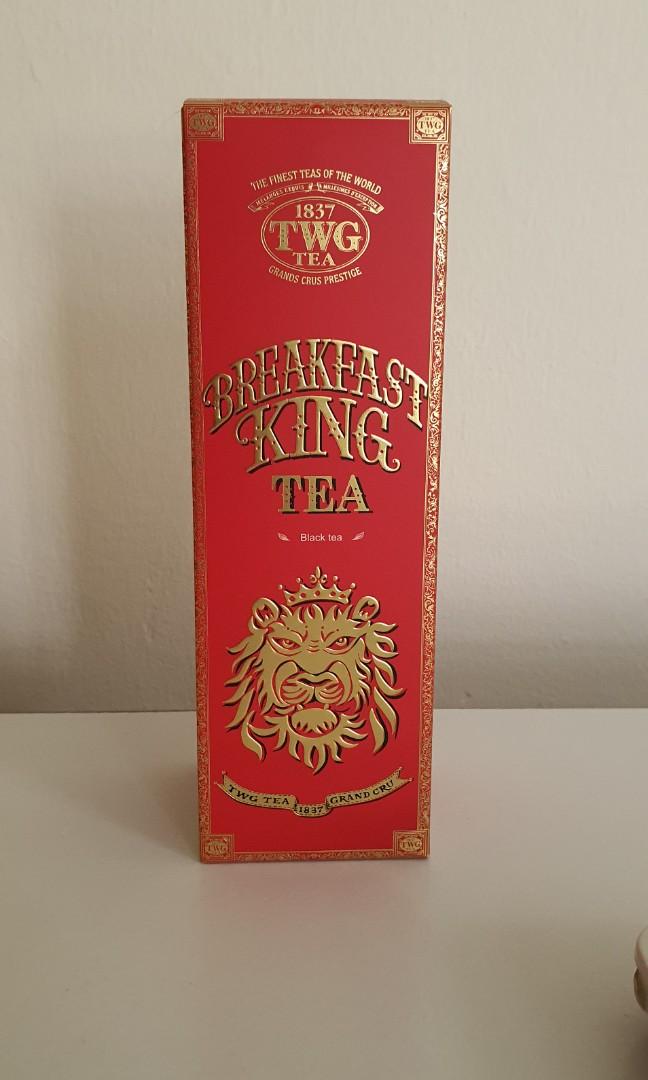 TWG breakfast king tea Haute Couture Tea collection, Food & Drinks