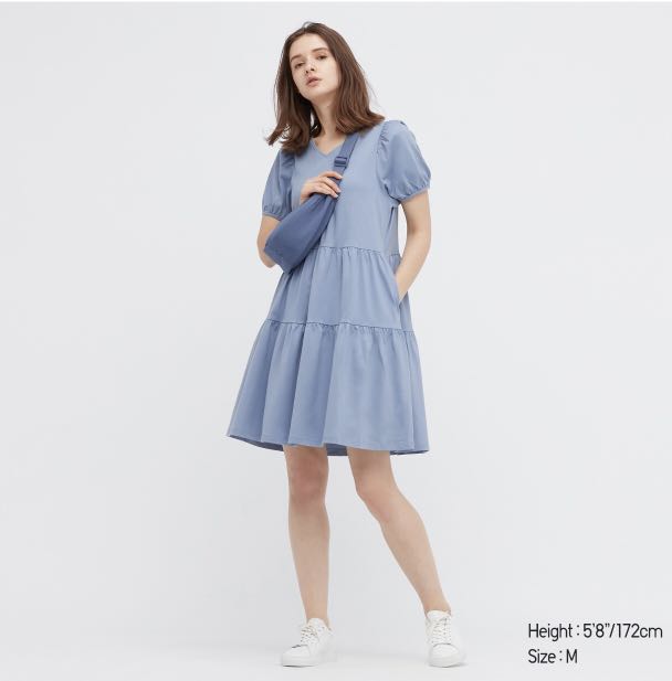 Uniqlo blue discount dress