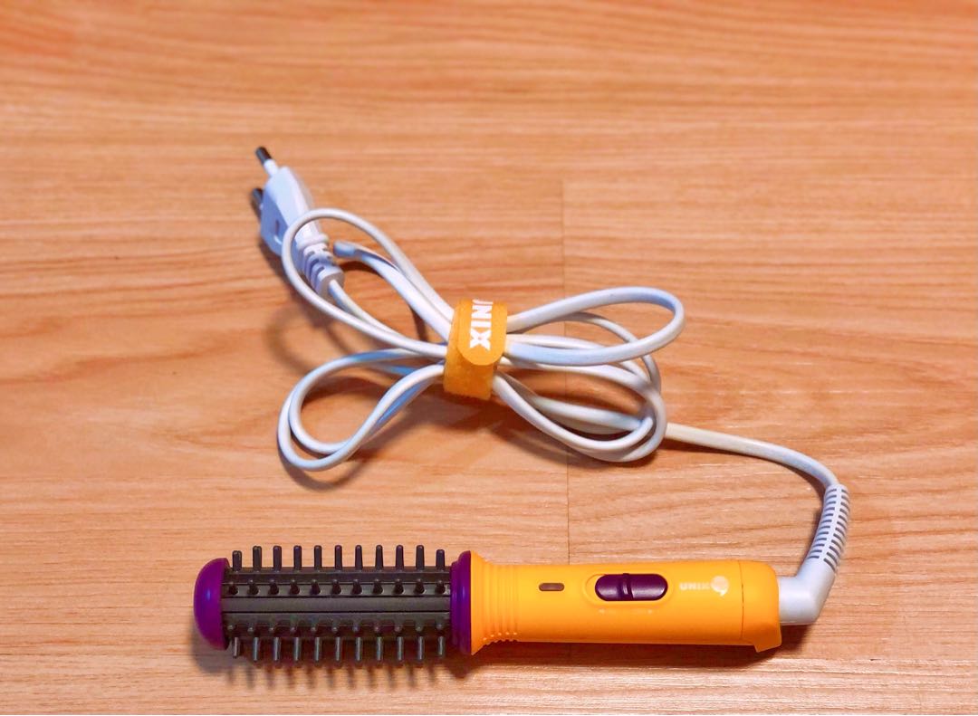 Mini Hair Brush Korean Hair Roll Curl Bangs Curler Fringe Curling , 美容