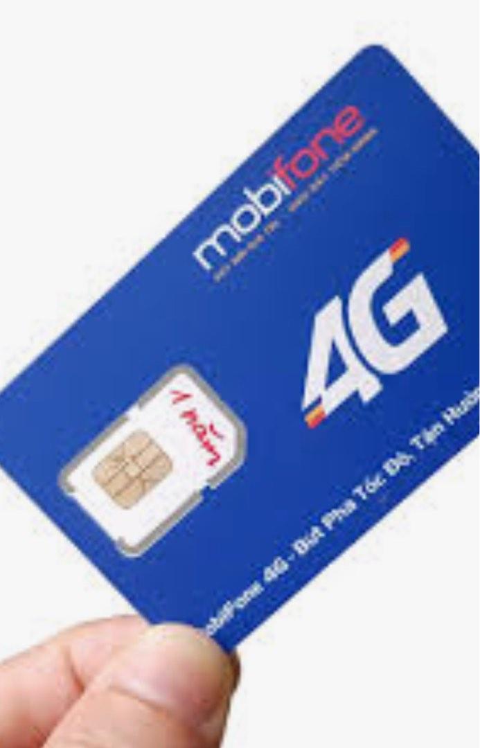 Vietnam 4G SIM card iPhone Mobifone, Mobile Phones & Gadgets, Mobile