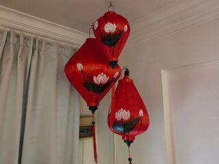 Vietnam Lanterns with silk