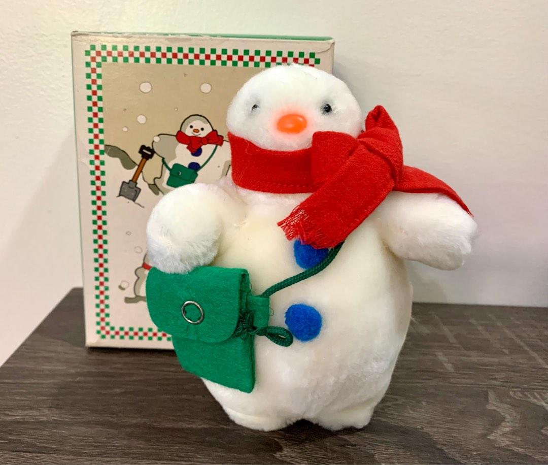 Avon Rising Snowman Vintage Avon plush snowman, Hobbies & Toys, Memorabilia & Collectibles ...