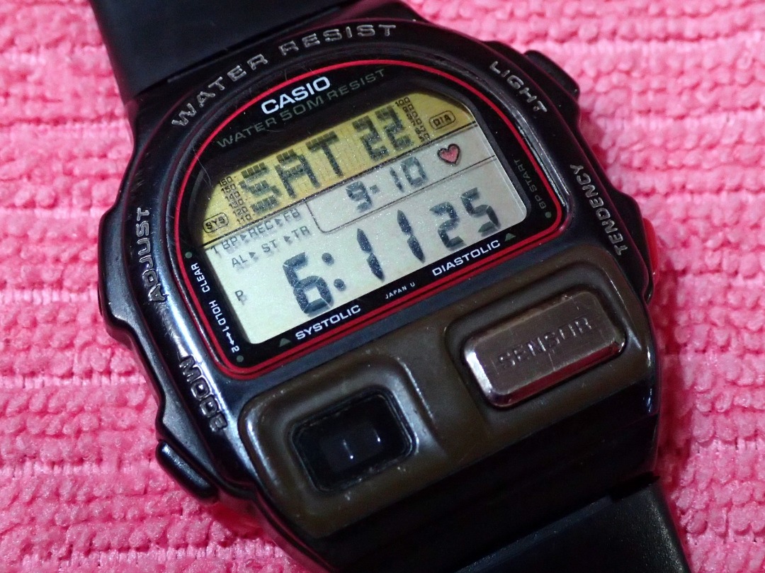 Casio blood pressure discount watch