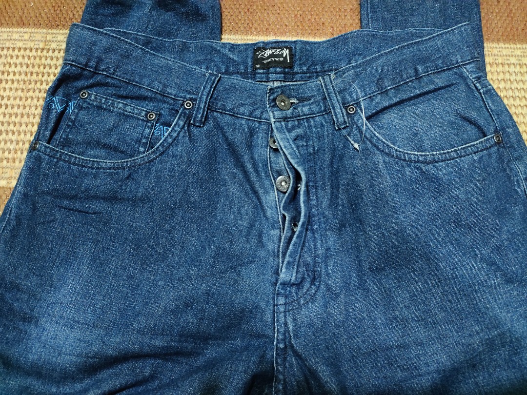Vintage denim jeans STUSSY streetwear supreme pv gucci comme des, Men's ...