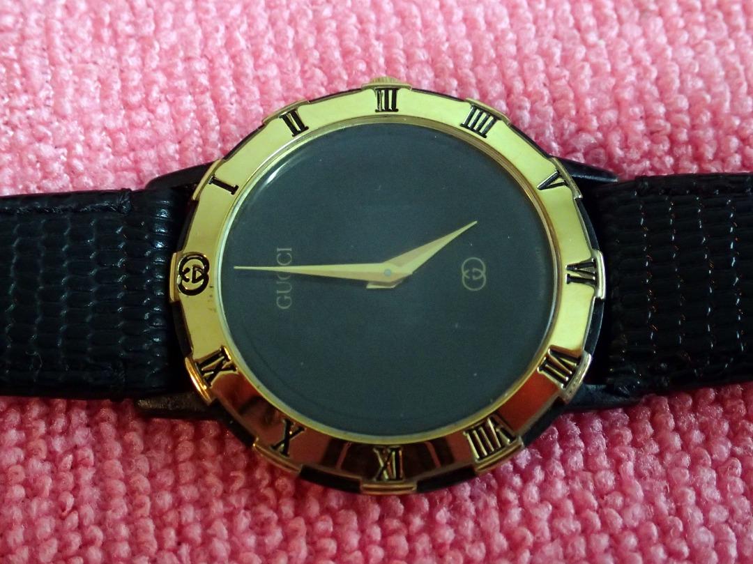 Gucci 18k gold on sale watch
