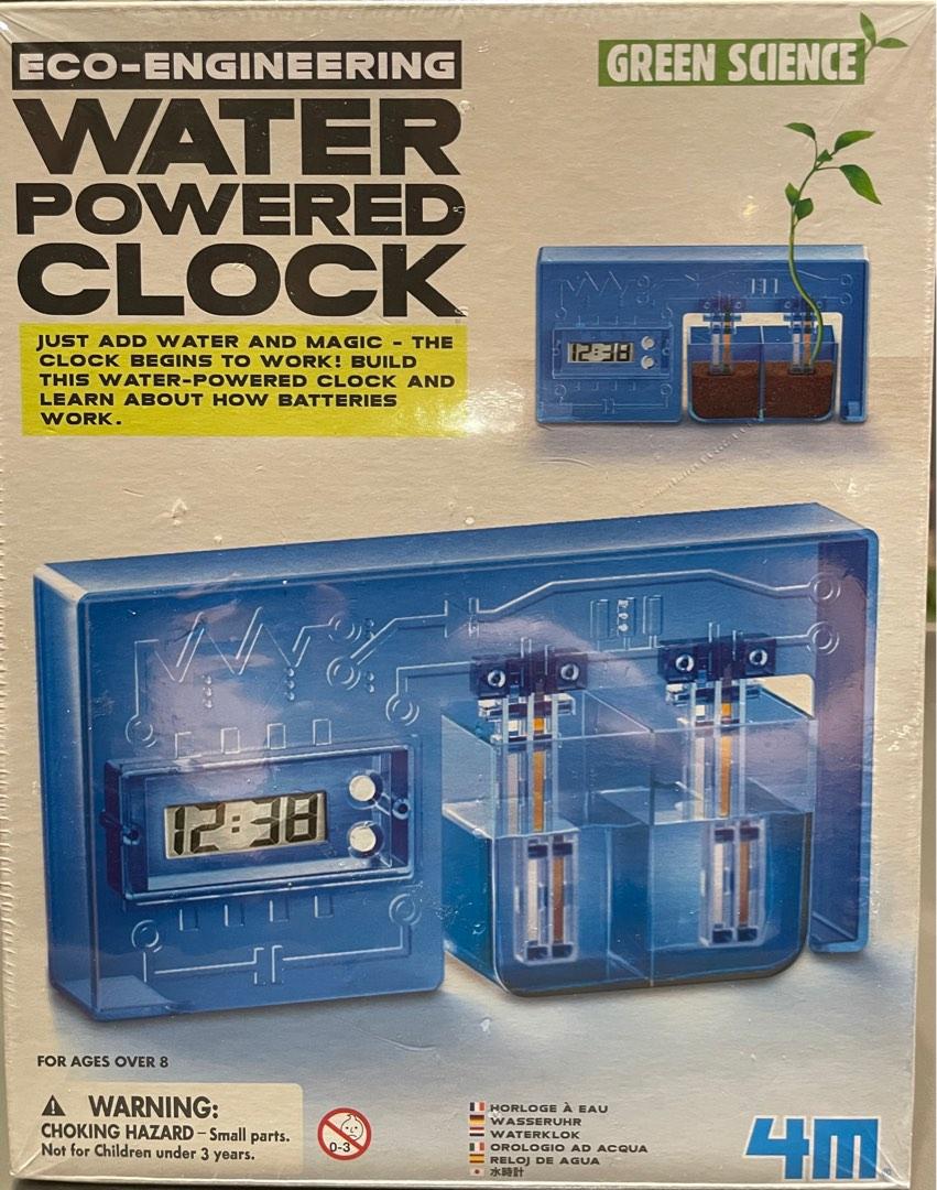 Water Powered Clock, Hobbies & Toys, Toys & Games on Carousell